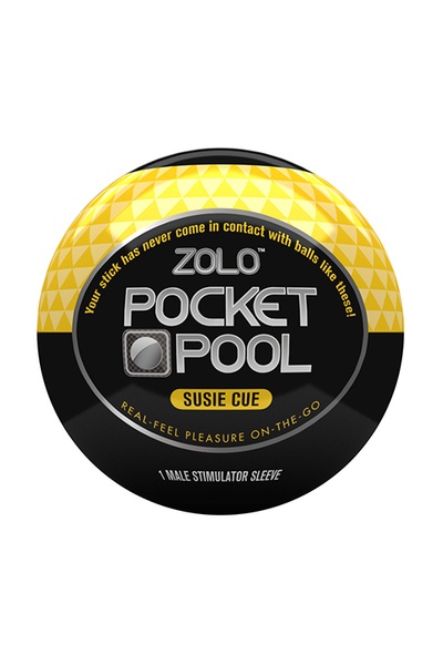 МАСТУРБАТОР ZOLO POCKET POOL SUSIE CUE T670015 фото