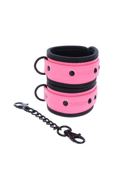 Поножи светящиеся в темноте Taboom Ankle Cuffs, розовые TB17201 фото
