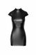Платье виниловое, F309 Noir Handmade Fantasy с вырезом на спине, со шнуровкой, черное, размер S 13018/F309 фото 4