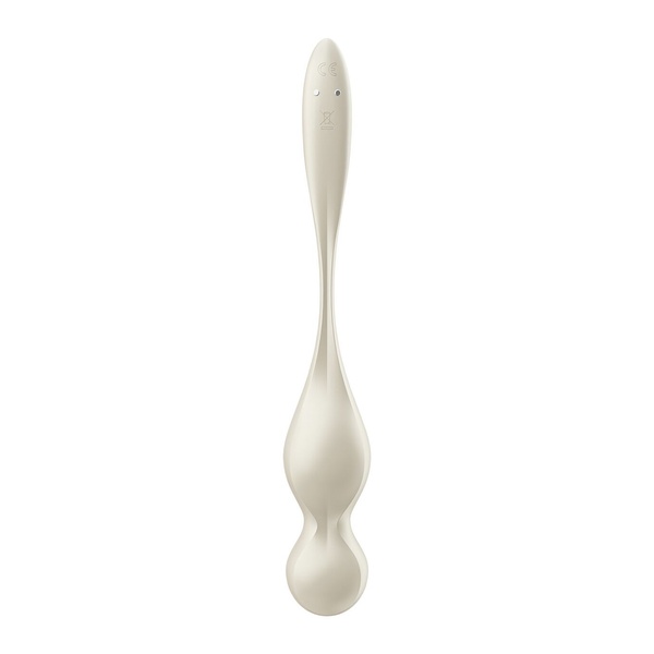 Вагинальные шарики с вибрацией Satisfyer Love Birds 1 Connect App White SX0569 фото