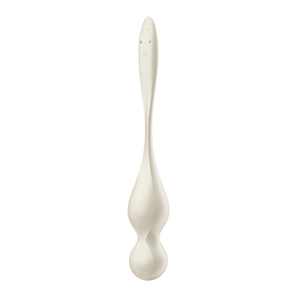 Вагинальные шарики с вибрацией Satisfyer Love Birds 1 Connect App White SX0569 фото