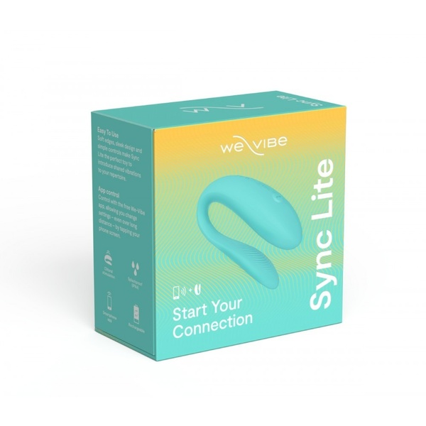 Инновационный смарт вибратор для пар Sync Lite We-Vibe, силиконовый, мятный 19752/SNSY4SG5 фото