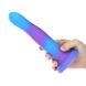 Светящийся в темноте фаллоимитатор ADDICTION Rave 8″ Glow in the Dark Dildo Blue Purple, 20,3 см SO6851 фото 5