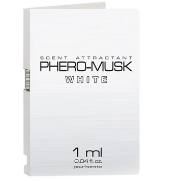 Духи з феромонами для чоловіків PHERO-MUSK WHITE, 1 ml 91400130 фото