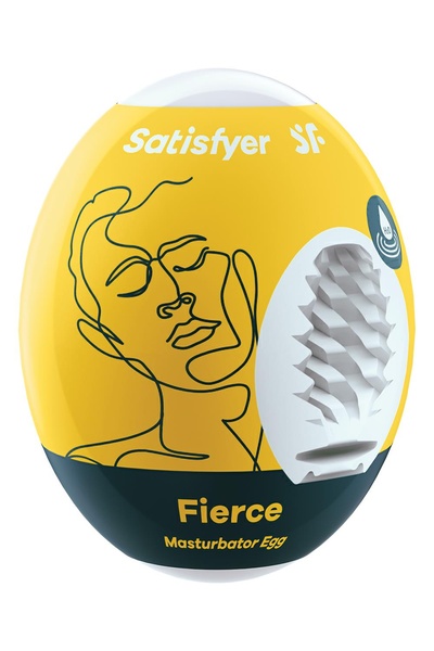 Самосмазывающийся мастурбатор Satisfyer Masturbator Egg Fierce T360151 фото
