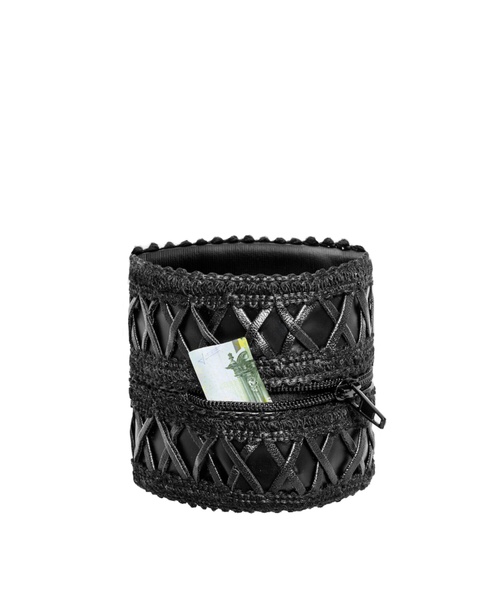 Женский наручный кошелек Noir Handmade F326 Wrist wallet with hidden zipper SX0387 фото