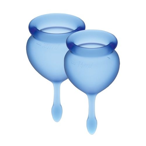 Менструальные чаши Satisfyer Feel good Menstrual Cup (dark blue) SO3582 фото