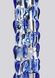 Фаллоимитатор стеклянный с рельефом Diamond Dazzler прозрачный с голубым, 18 см х 3.5 см TJ10614 фото 3