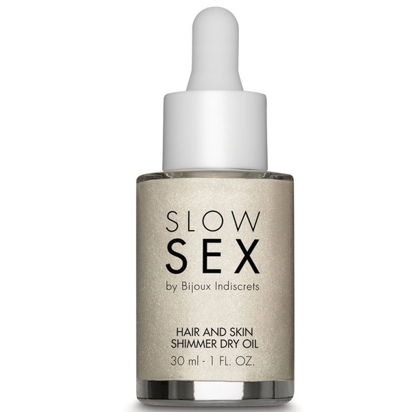 Сухое масло для тела и волос Slow Sex by Bijoux Indiscrets B0321 фото