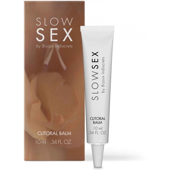 Возбуждающий клиторальный гель Clitoral Balm Bijoux Indiscrets Slow Sex 10 мл B0326 фото