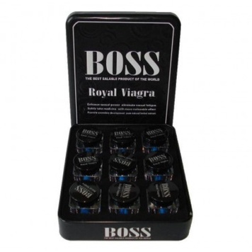 Таблетки для потенции Boss Royal Viagra за (цена за баночку, 3 капсулы) B88076 фото