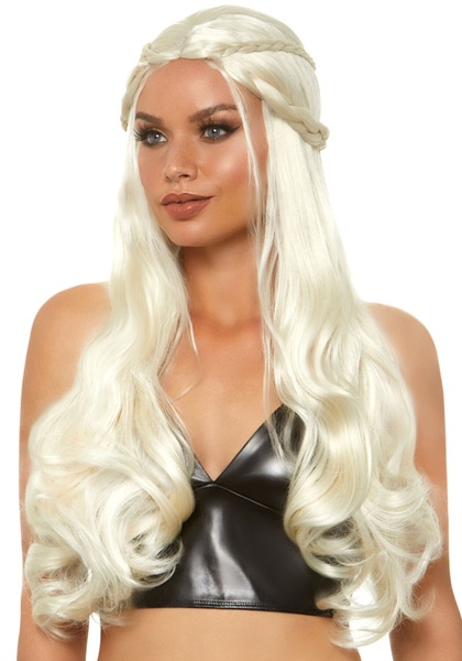 Парик Дейенерис Таргариен Leg Avenue Braided long wavy wig Blond, платиновый, длина 81 см SO7936 фото