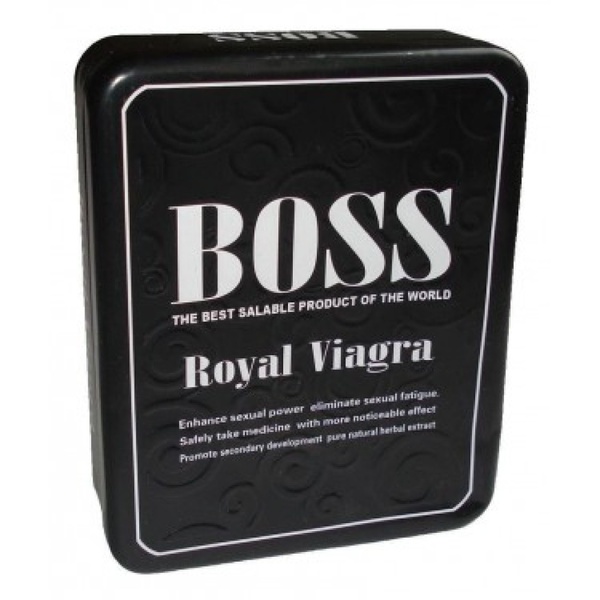 Таблетки для потенции Boss Royal Viagra за (цена за баночку, 3 капсулы) B88076 фото