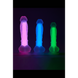 Светящийся фаллоимитатор Dream Toys RADIANT SOFT SILICONE GLOW IN THE DARK DILDO MEDIUM PURPLE DT22047 фото 9