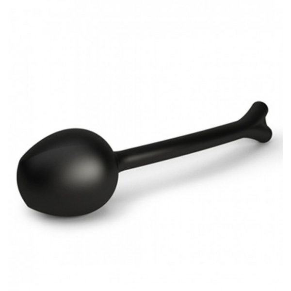 Вагинальный шарик Geisha Ball от Mystim с электростимуляции, черный, 14.3 см х 3.3 см E27174 фото