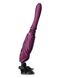 Компактная смарт секс-машина Zalo – Sesh Velvet Purple, 2 насадки, пульт ДУ, кристалл Swarovski SO9555 фото 5
