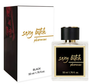 Парфумерна вода з феромонами унісекс SEXY BITCH BLACK Pheromone, 50 ml 91400157 фото