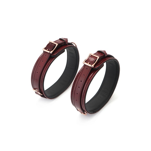 Наручники Liebe Seele Wine Red Thigh Cuffs L Size SO9455 фото