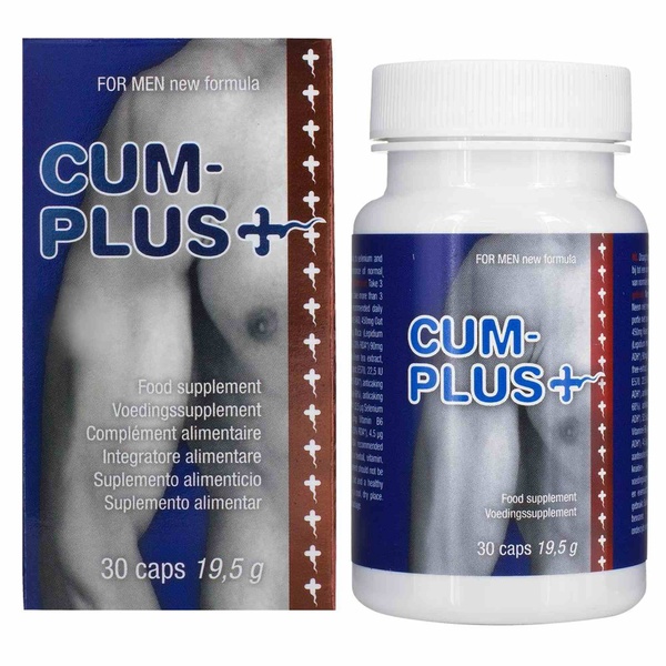 Таблетки Cum Plus EAST для количества и качества спермы, усиливают ощущения во время оргазма 2-00037 фото