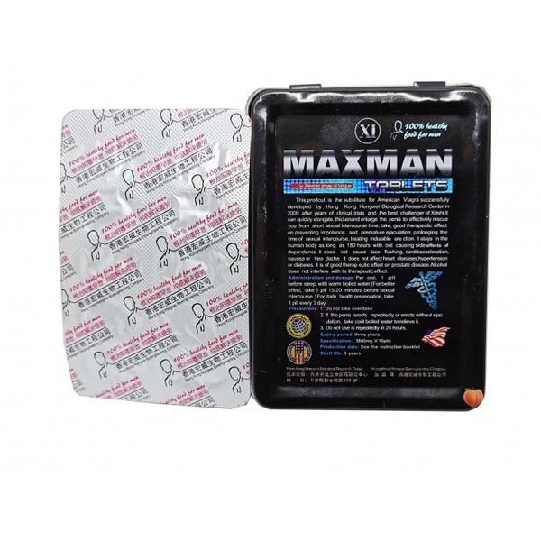 Таблетки для потенции, MaxMen упаковка (цена за упаковку,10 таб.) L95311 фото