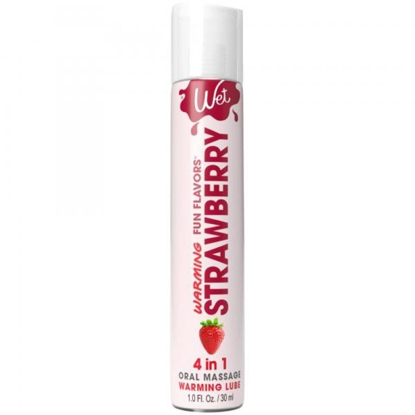 Лубрикант со вкусом клубники Wet Strawberry с согревающим эффектом, 30 мл WT20442 фото