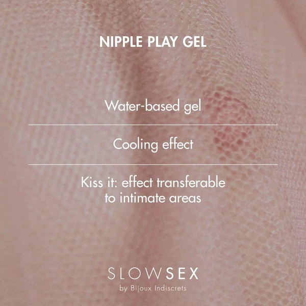 Гель для стимуляции сосков NIPPLE PLAY Slow Sex by Bijoux Indiscrets B0325 фото