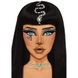 Наклейка с драгоценностями Leg Avenue Клеопатры Cleopatra face jewels sticker EYE034 фото 1