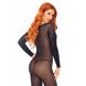 Бодистокинг с длинными рукавами черный Leg Avenue Long Sleeves Bodystocking 8297 фото 2