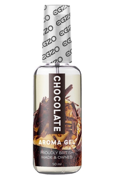 Оральний гель-лубрикант EGZO AROMA GEL - Chocolate, 50 мл LE-AR04 фото