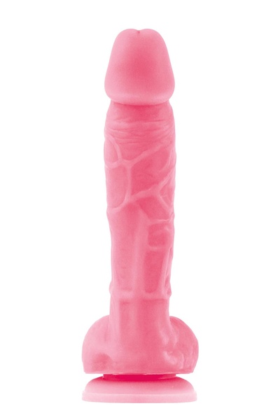 Фаллоимитатор розовый светящийся FIREFLY 5" GLOWING DILDO PINK T280983 фото