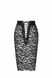Юбка кружевная Noir Handmade F302 Ambivalence, со шнуровкой, черная, размер S 12592 /F302.00001 фото 6