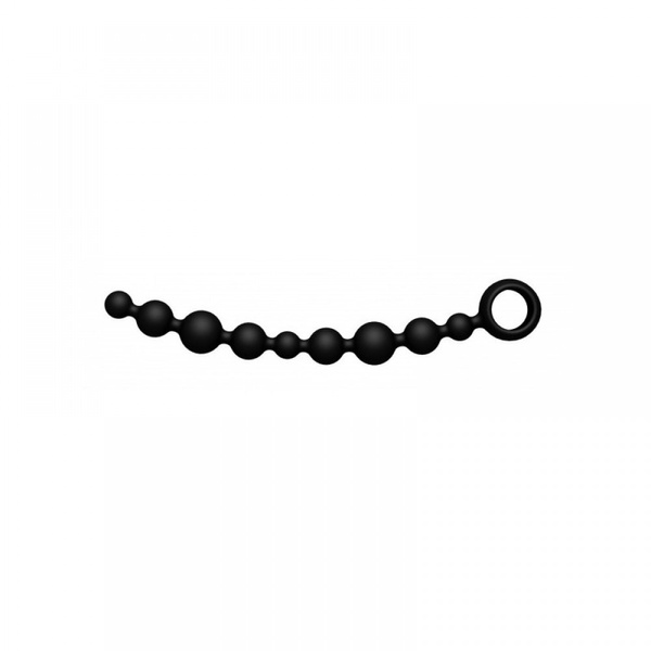 Анальная цепочка Joy Division Joyballs anal wave, черная, 29.8 см DJ15791 фото