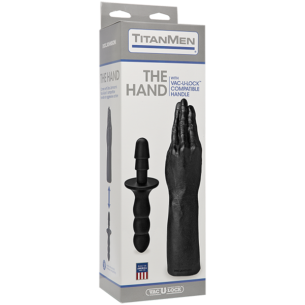 Рука для фистинга Doc Johnson Titanmen The Hand with Vac-U-Lock Compatible Handle, диаметр 6,9см SO2810 фото