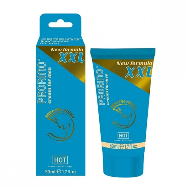 Крем эрекционный увеличивающий объем PRORINO XXL Cream for men 50 ml - New formula HOT78207 фото