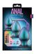 Набор анальных пробок разного размера Anal Adventure Blush, силиконовые, Ультрамарин T331990 фото 4