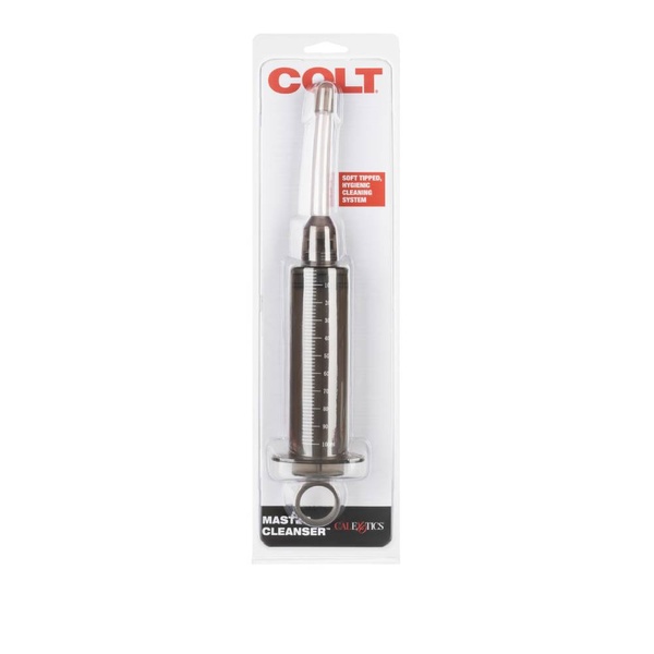 Анальный душ-шприц COLT Master Cleanser черный, 12 х 1.2 см CL13226 фото