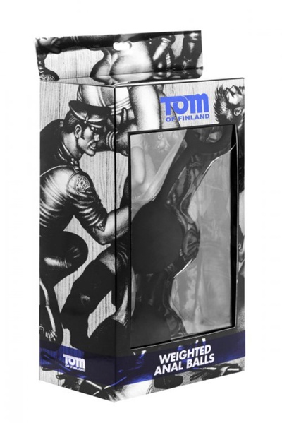 Анальные шарики Tom of Finland Weighted Anal Balls 1864 XRTF/ фото