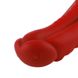 Силиконовый дилдо Hismith 8.35" Curved Silicone Dildo Red Monster Series SO9966 фото 4