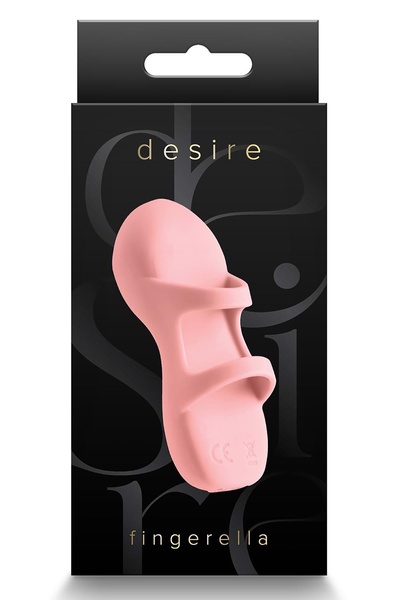 Вибратор на палец NS Novelties Desire Fingerella, розовый NN18513 фото