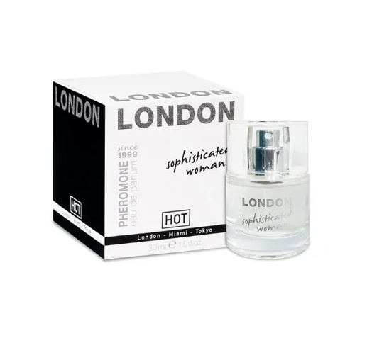 Парфуми з феромоноами жіночі HOT Pheromone Perfume LONDON woman 30 мл HOT55111 фото