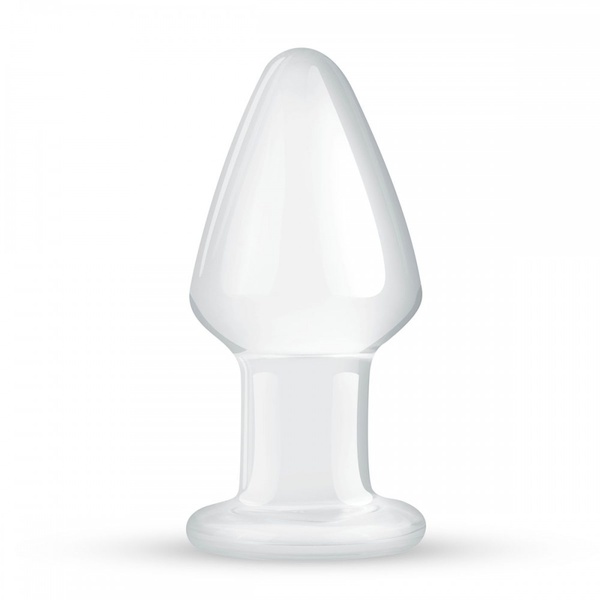 Пробка стекло прозрачная Gildo Glass Buttplug No. 25 G60278 фото