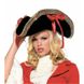 Пиратская шляпа Pirate Hat with Gold Trim от Leg Avenue, черная 2099 фото 2