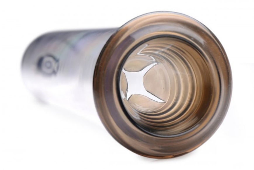Вакуумная помпа для мужчин механическая Tom of Finland прозрачная, 24 х 5.7 см 26545 /TF3654 фото
