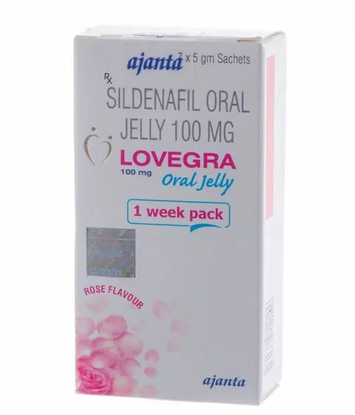 Возбуждающее Желе для женщин LOVEGRA Oral Jelly (цена за упаковку,7 пакетиков) B73131 фото