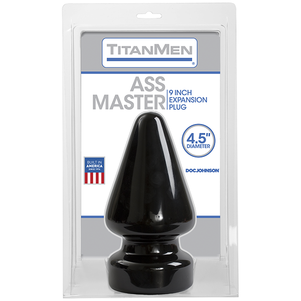 Пробка для фистинга Doc Johnson Titanmen Tools - Butt Plug - 4.5 Inch Ass Master, диаметр 11,7см SO2812 фото