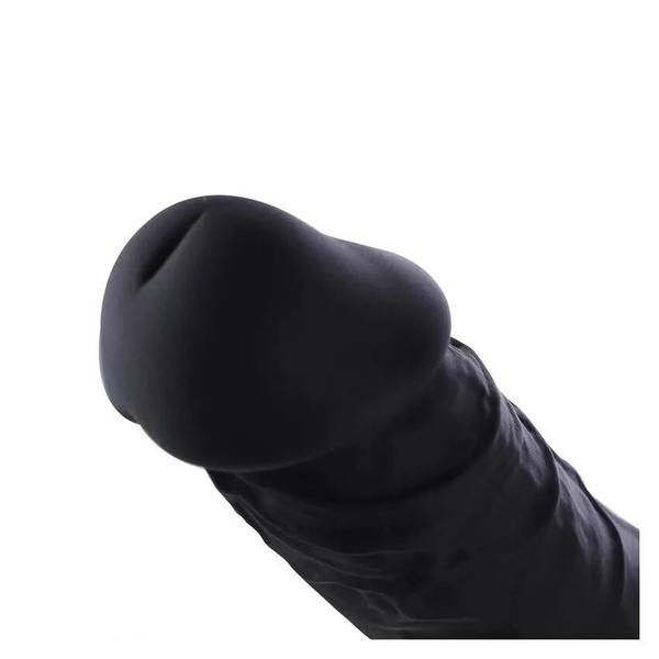 Силиконовый дилдо Hismith 8.3" Silicone Dildo Black SO9971 фото