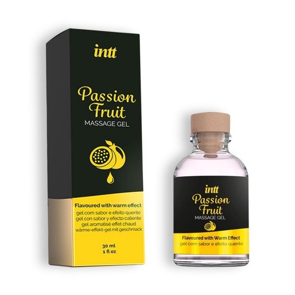 Съедобный массажный гель для интимных зон Intt PASSION FRUIT (30 мл) IN15561 фото