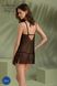 Пеньюар Passion DROSERA CHEMISE black S/M - ECO Passion SX0474 фото 7