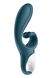 Смарт вибратор кролик Satisfyer Hug Me Bluegrey, 2 мотора, диаметр 4,2см, широкая клиторальная часть SO6273 фото 3