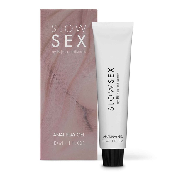 Анальний гель-мастило Bijoux Indiscrets Slow Sex Anal play gel (м'ята упаковка!) SO5900-R фото